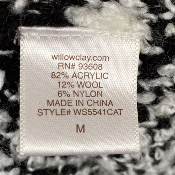 Willow & Clay
Fringed-Trim Cowl-Neck Sweater - Picture 9 of 11